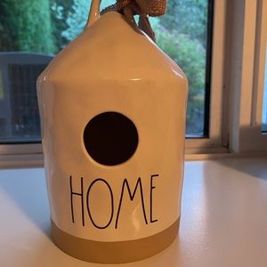 Rae Dunn HOME birdhouse